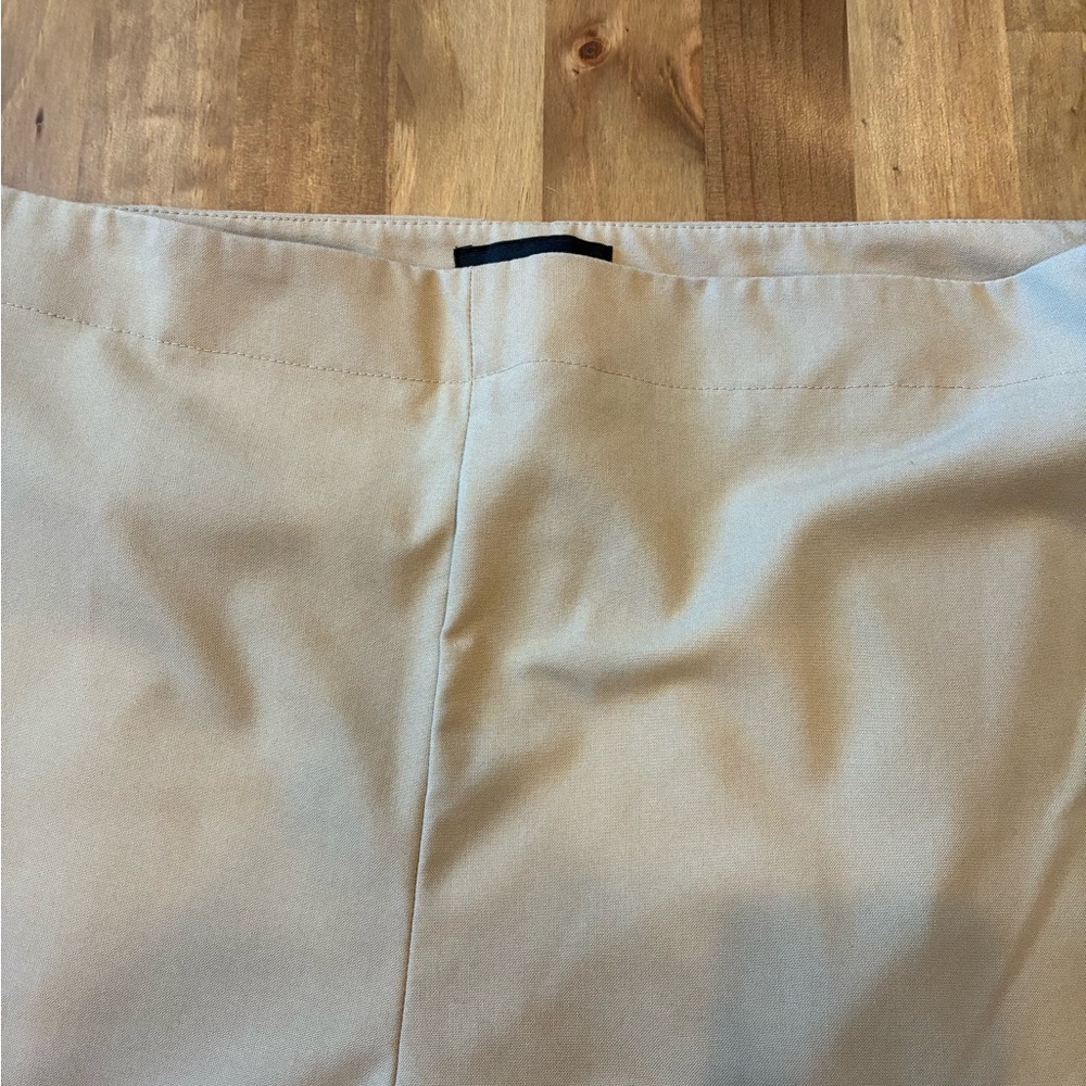 Talbots Classic Khaki Hollywood Pants - Picture 3 of 11